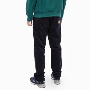 Carhartt WIP Klondike Corduroy Pants Size 31 Regular Tapered Navy Retro Skater